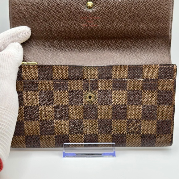 Louis Vuitton Damier Ebene Sarah Wallet - Picture 4 of 16